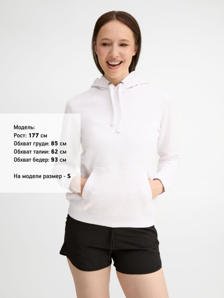 Толстовка женская Spencer Women, белая, ХS–ХXL