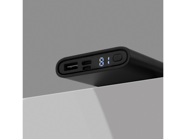 Внешний аккумулятор «Terra Pro» с QC/PD, 10000 mAh, Цвет черный