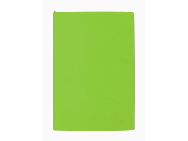 Бизнес-блокнот А5 «C1» soft-touch, Цвет зеленое яблоко
