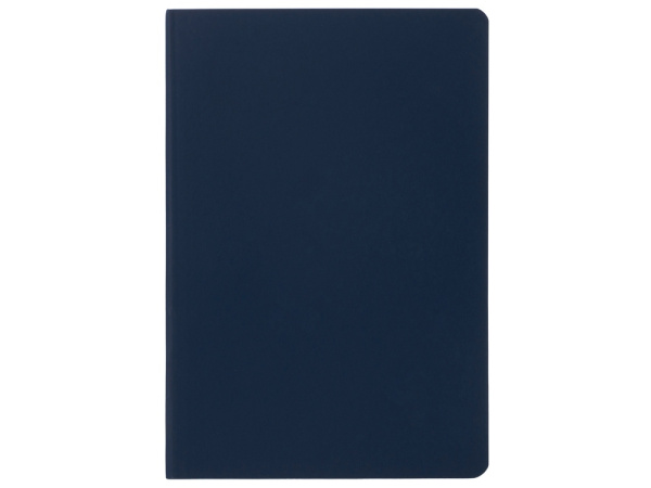 Блокнот в гибкой обложке A5 «Wispy 2.0», Цвет темно-синий