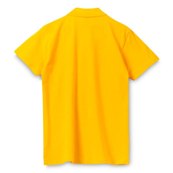 Рубашка поло мужская Spring 210, желтая, S–XXL