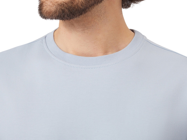 Футболка из френч терри «Warsaw», унисекс, Размер XS, Цвет небесно-голубой