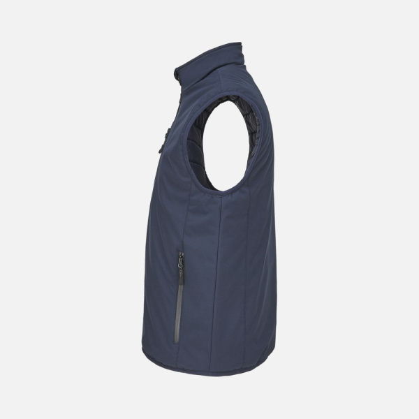 Жилет софтшелл унисекс Falcon BW, синий, XS–4XL
