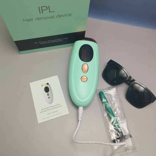 Фотоэпилятор для удаления волос IPL Hair Removal Device 999999 импульсов