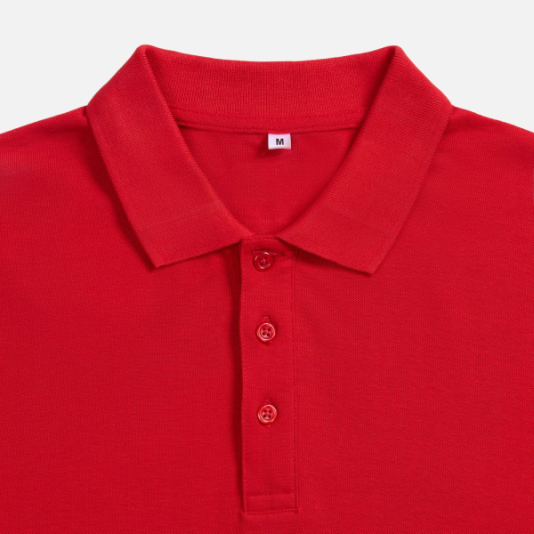 Рубашка поло унисекс Upswing, красная, S–3XL