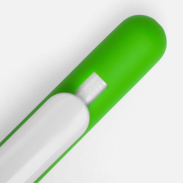 Ручка шариковая Swiper Soft Touch, зеленая с белым, 14,3х1,0 см