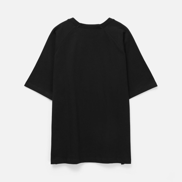 Футболка оверсайз унисекс Avenu, черная, XS–XXL