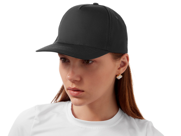 Бейсболка «Mix», Размер 56, Цвет черный