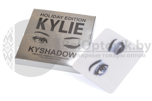 Палетка теней Kylie Kyshadow Holiday Edition (Серебро)/ The Bronze Palette