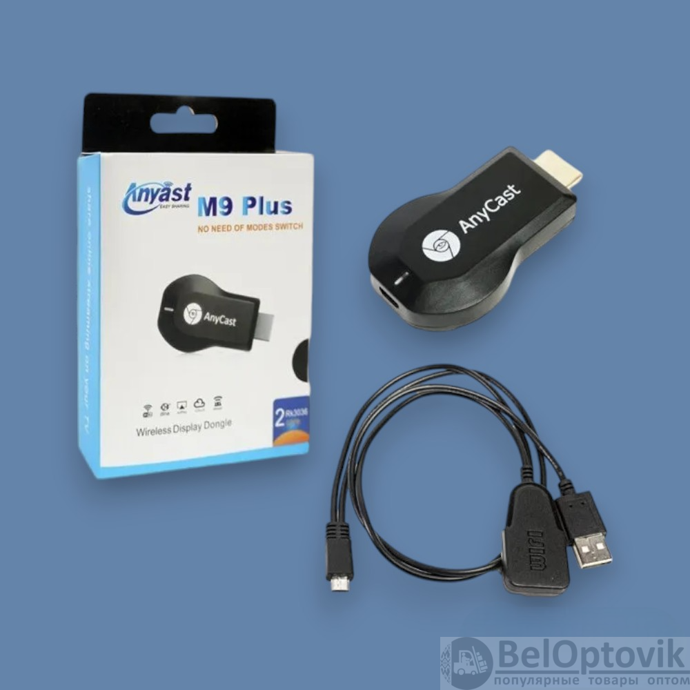 Беспроводной WiFi дисплей приемник M9 Plus HDTV Airplay Wireless ...