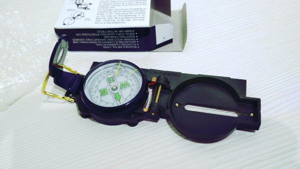 Компас туристический Marching Lensatic Compas "Зеленый"