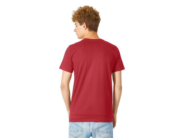 Футболка «Super Club» мужская, Размер M, Цвет брусничный