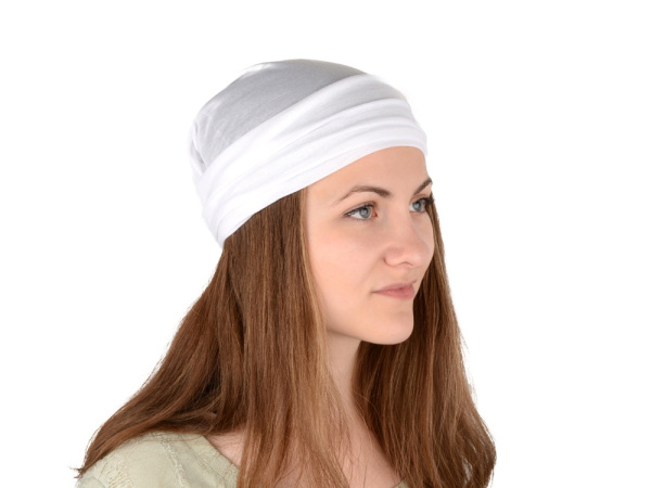 Мультифункциональная бандана «Farbe», Размер до 50, Цвет белый