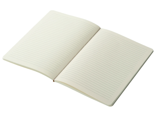 Блокнот в гибкой обложке A5 «Wispy 2.0», Цвет серый