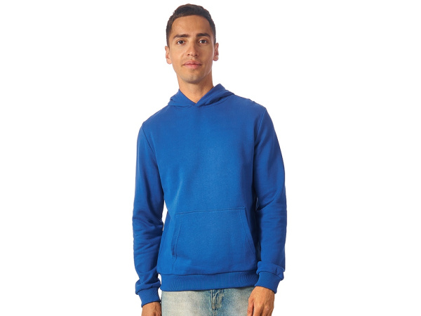 Толстовка с капюшоном «Monaco» унисекс, Размер 3XL, Цвет синий классический