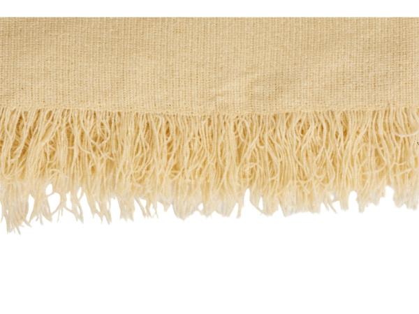 Плед «Chenille» акриловый, Цвет бежевый