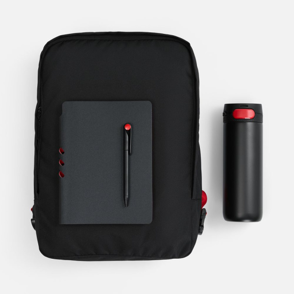 Набор Flexpen Travel, черный с красным, 40х28х12 см