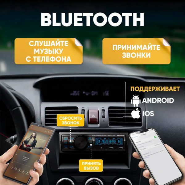 Автомагнитола CarLive LD1095 / Качественная и мощная