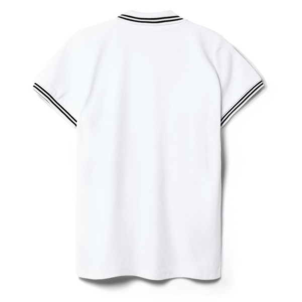 Рубашка поло женская Virma Stripes Lady, белая, S–XXL