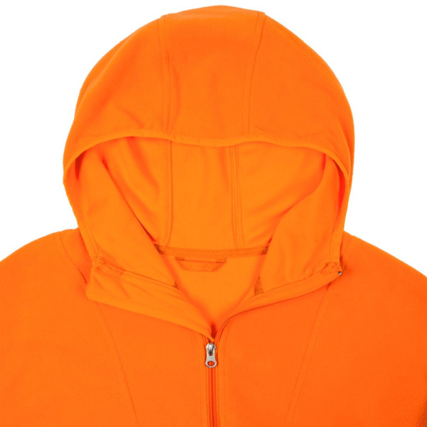 Анорак флисовый унисекс Fliska, оранжевый, XS–XXL