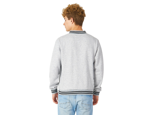 Бомбер «Oxford», унисекс, Размер 3XL, Цвет серый меланж