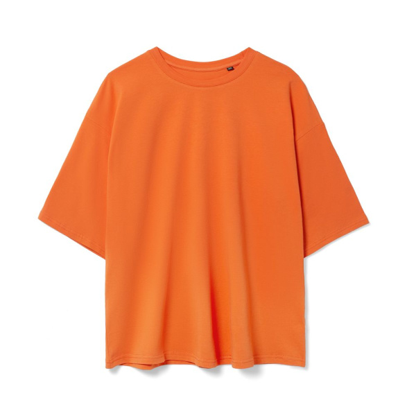 Футболка унисекс оверсайз Street Vibes, оранжевая, XS–XXL