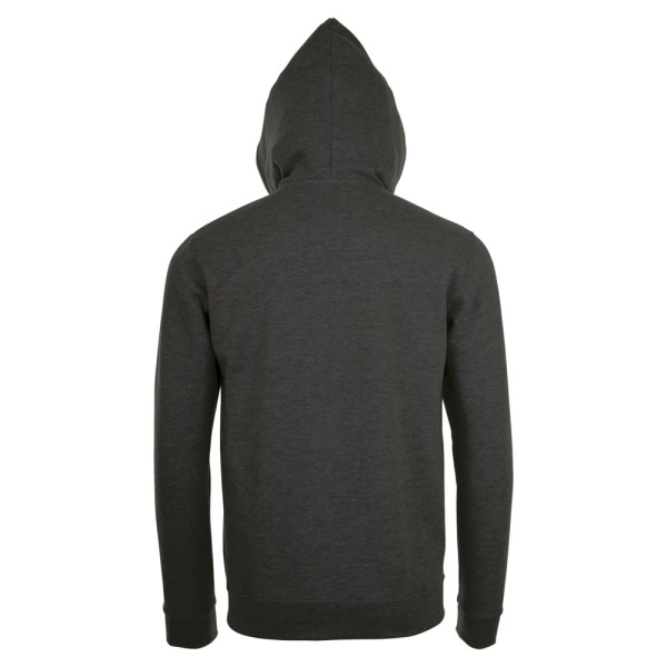 Толстовка унисекс Stone, черный меланж, XS–3XL