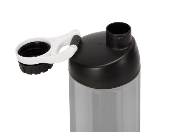 Спортивная бутылка для воды с держателем «Biggy», 1000 мл, Цвет белый