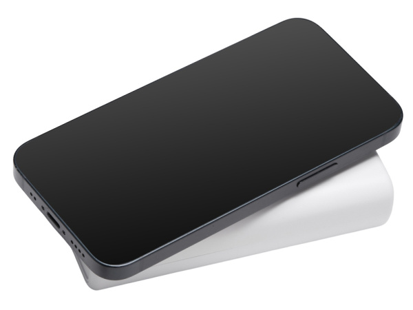 Внешний беспроводной аккумулятор 2-в-1 с функцией зарядки Apple Watch, QC/PD «AtomIQ», 10000 мАч, Цвет белый