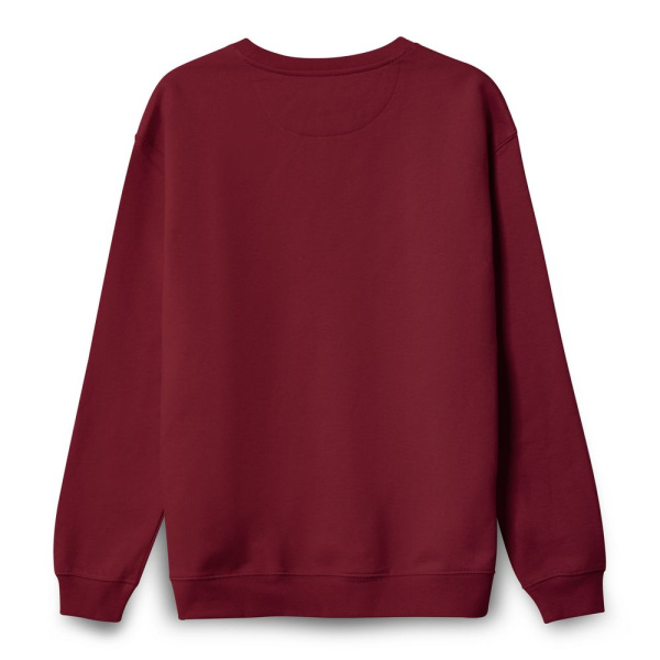 Свитшот унисекс Columbia, бордовый, XS–3XL