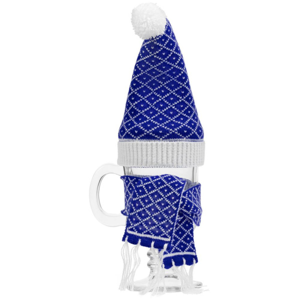 Шарфик на игрушку Dress Cup, синий, 39х4 см