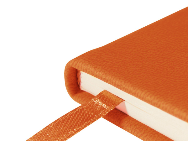 Ежедневник недатированный А5 «Megapolis Velvet New», Цвет оранжевый