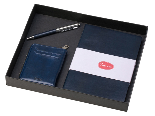 Подарочный набор «Fabrizio Large», Цвет темно-синий