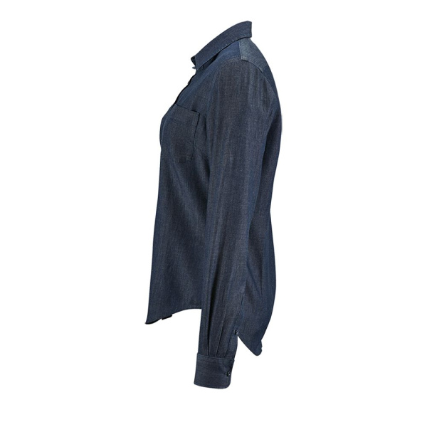 Рубашка женская Barry Women, синяя (деним), XS–XXL