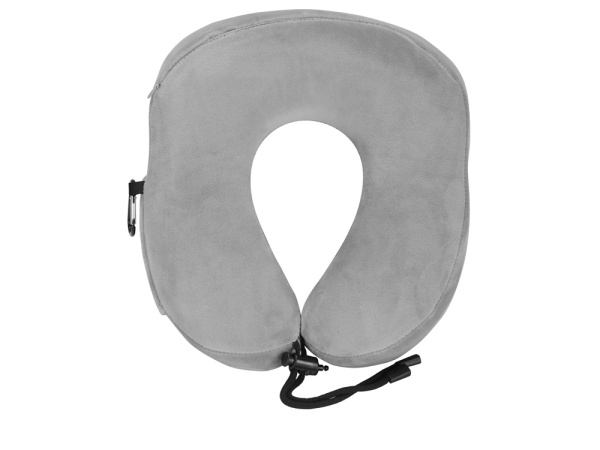 Подушка для путешествий с эффектом памяти «Dream», Цвет серый