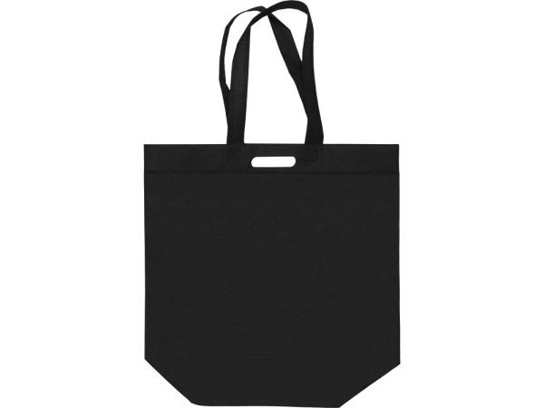 Сумка для покупок «Scope» из нетканого материала, Цвет черный