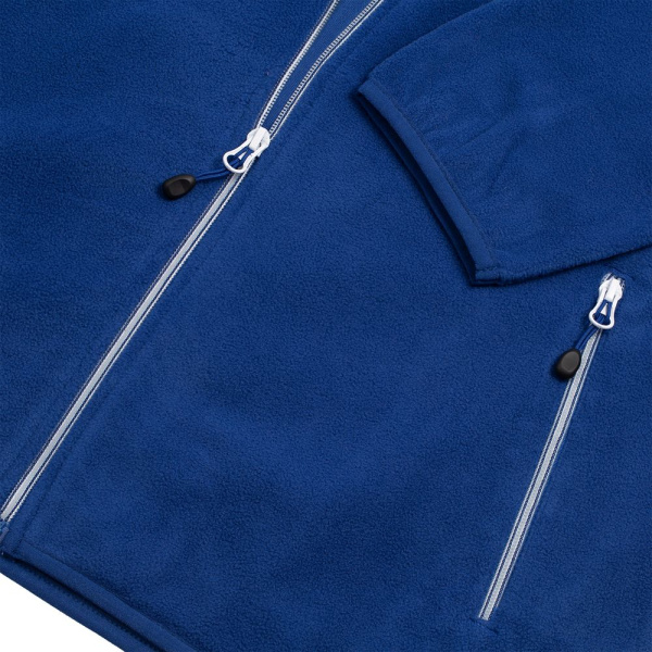 Куртка флисовая мужская Twohand, синяя, S–XXL