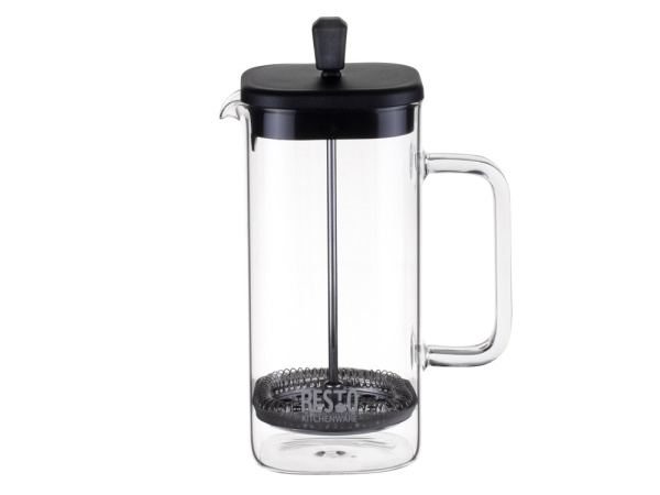 Френч-пресс «Resto», Цвет прозрачный, черный
