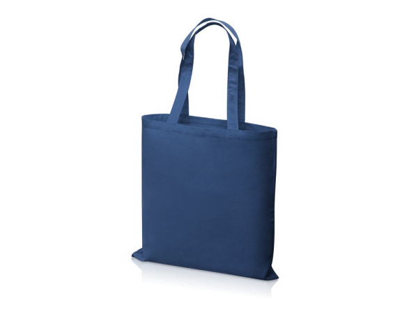Сумка из хлопка «Carryme 140», 140 г/м2, Цвет темно-синий
