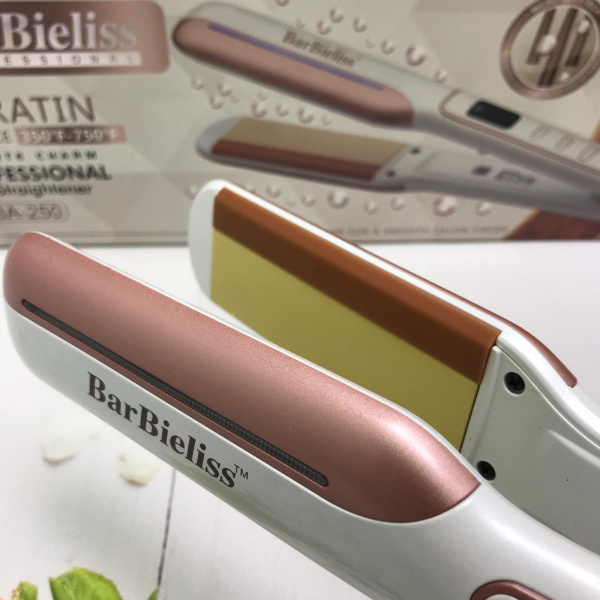 Электрический выпрямитель утюжок для волос BarBieliss BA-250, с керамическим покрытием