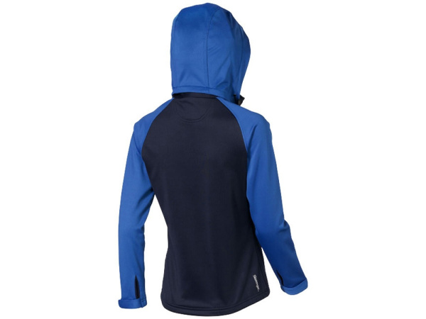 Куртка софтшел "Сhallenger" женская, Размер M, Цвет темно-синий/небесно-голубой