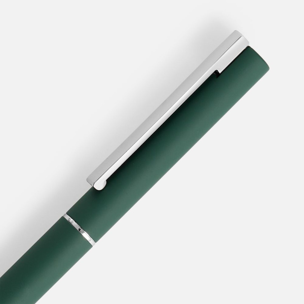 Ручка шариковая Blade Soft Touch, зеленая, 14х0,9 см