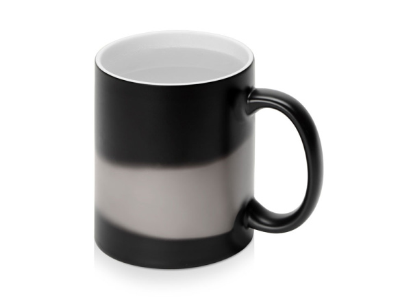 Кружка-хамелеон «Magic» матовая, Цвет черный/белый