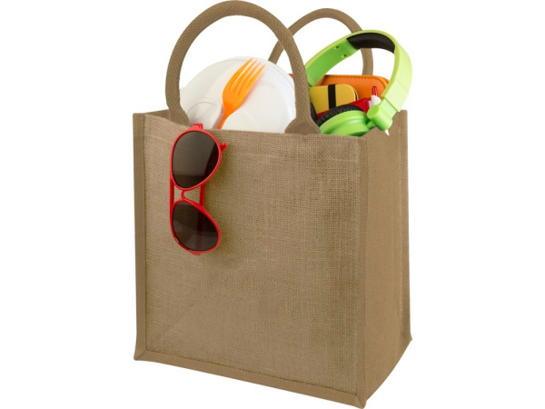 Сумка подарочная «Hindy» из джута, Цвет натуральный