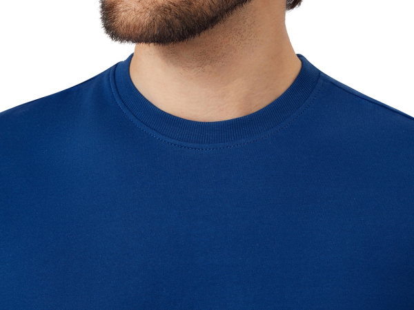 Футболка из френч терри «Warsaw», унисекс, Размер XS, Цвет синий классический