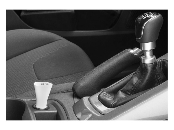 Адаптер автомобильный «Pole», Цвет белый