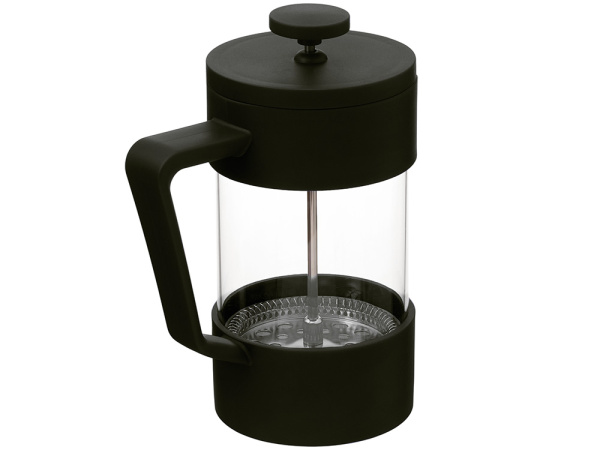 Френч-пресс «Intense», Цвет черный/прозрачный