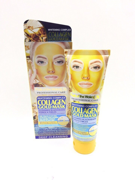 Маска-пленка с коллагеном и золотом Fruit of the Wokali Collagen Gold Mask 130 мл