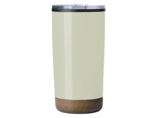 Термокружка с пробковым основанием «Sierra», 550 мл, Цвет зеленый оливковый