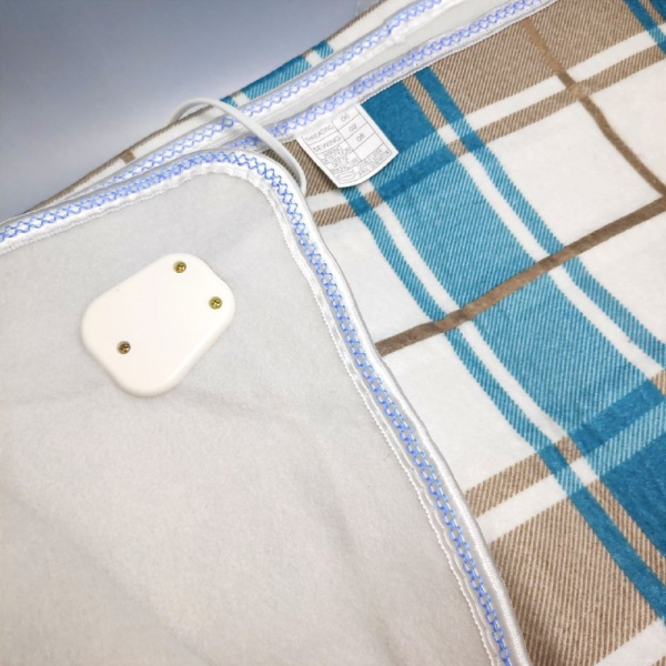 Электроодеяло с подогревом Electric Under blanket 1500mm x 1200 mm (2 режима обогрева, пульт управления)